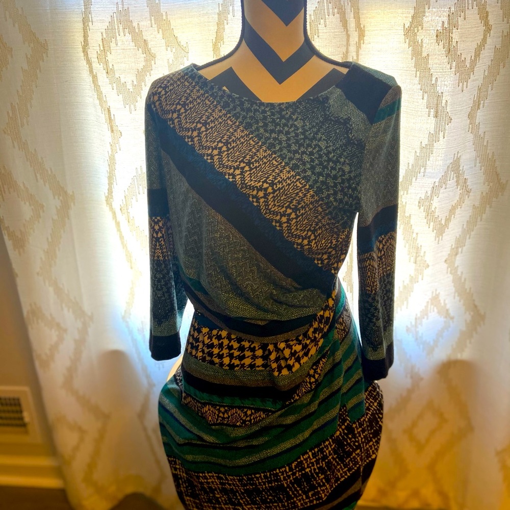 Pattern work dress
